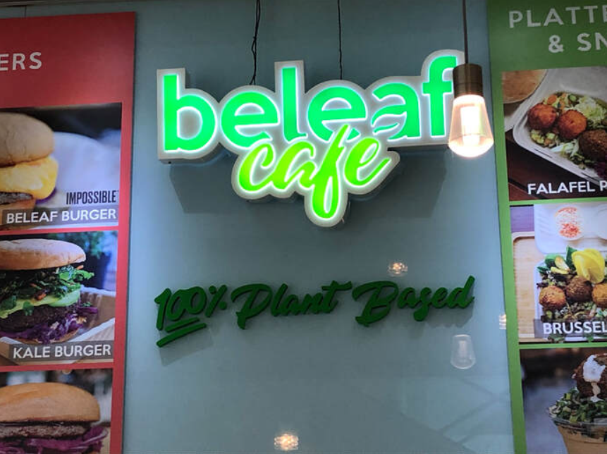 Beleaf Cafe at Westfield Topanga Mall